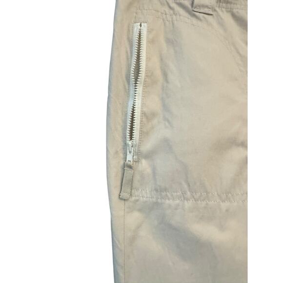 Vintage Y2K Arizona Jeans Embroidered Floral Hummingbird Cargo Pants Size 14 - Picture 2 of 12